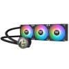 Система водяного охлаждения Thermaltake TH360 V2 Ultra ARGb Soc-AM5/AM4/1200/1700/1851 черный 4-pin 25.8dB Al+Cu LCD Ret (CL-W384-PL12SW-A)
