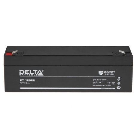 Батарея Delta DT 12022 (12V, 2.2Ah)