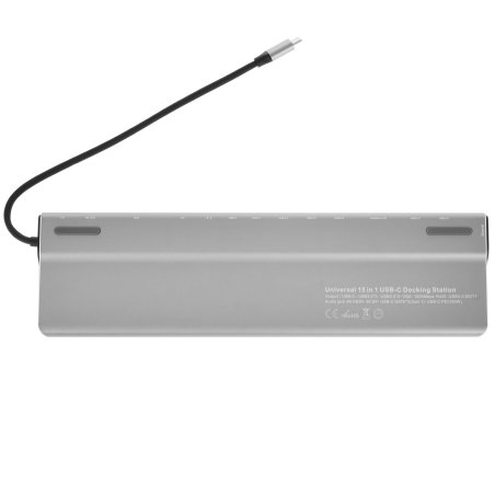 Адаптер VCOM TypeC -->3*USB3.0+2*USB2.0+VGA+RJ45+SD+TF+AUD+HDMI+DP+2*USB3.1 Data+PD