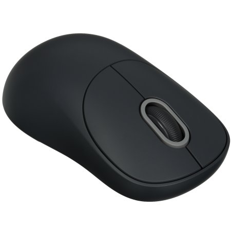 Мышь беспроводная Xiaomi Wireless Mouse 3 черный, 1200 dpi, радиоканал, Bluetooth, USB, кнопки - 5