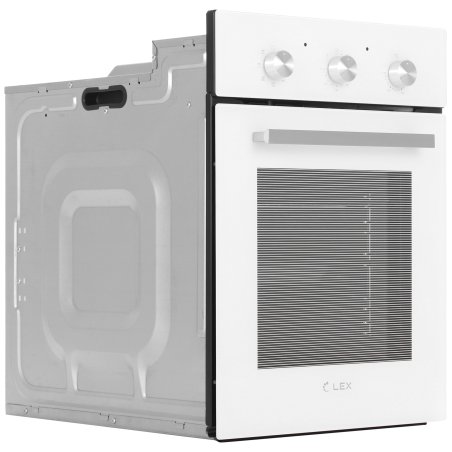 Духовой шкаф LEX EDM 4570 WH 55 л, таймер, 7 функций, встраиваемый