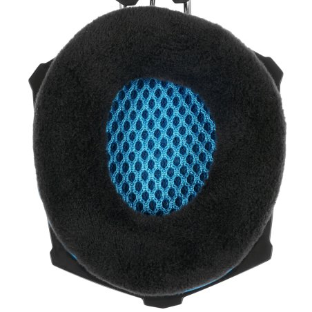 Игровая гарнитура RUSH COBRA, динамики 40мм, велюровые амбушюры, черный/синий (SBHG-1000)