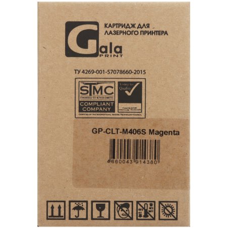 Картридж лазерный GalaPrint GP-CLT-M406S Magenta (1000 стр) для Samsung CLP-360/CLP-365/CLX-3300/CLX-3305/CLP-365W/CLX-3305W/CLX-3305FW/CLX-3305FN/Xpress C410/C410w/C460W/C460FW/CLP-368/C410/C460