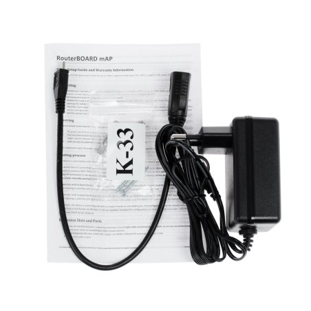 Беспроводной маршрутизатор MikroTik RBmAP2nD 802.11n 300Mbps 2.4 ГГц -1xLAN PoE белый