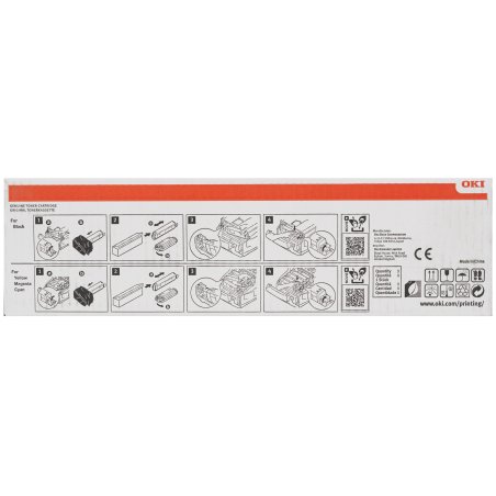 Картридж лазерный Oki C831/841 пурпурный 10K