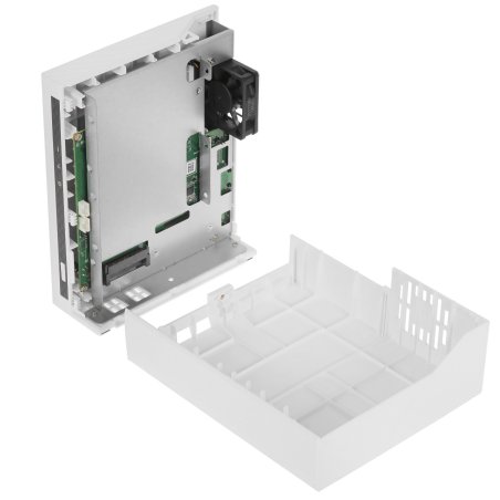 Сетевое хранилище SMB QNAP TS-133 NAS 1 HDD tray. ARM 4-core Cortex-A55 1.8GHz, ram 2 Gb (max), 1x1GbE, 1xUSB 2.0 port,1xUSB 3.2 Gen 1