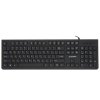 Комплект клавиатура+мышь проводные Gembird KBS-9050, черный,104кл, 3кн., каб.1.5м