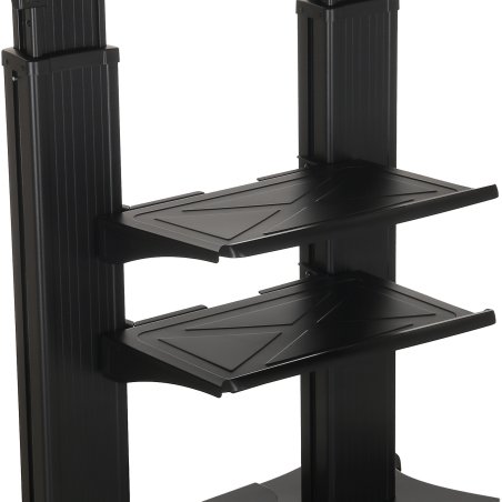 Стойка для телевизора с кронштейном ONKRON TS2811 60"-100", мобильная, черная