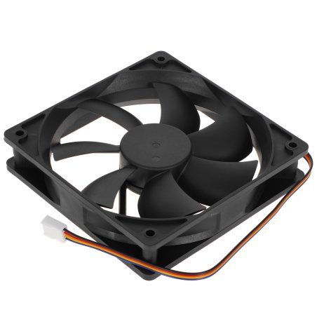 Вентилятор для корпуса Gembird D50SM-12AS черный 50мм 4500rpm 24db 3-pin 827