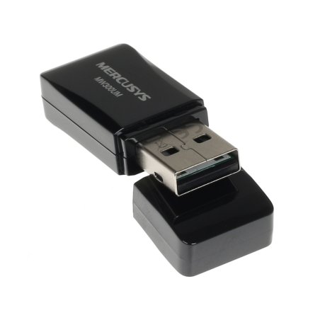 Сетевой адаптер USB2.0 адаптер Mercusys MW300UM, 300Мбит/с, компактный