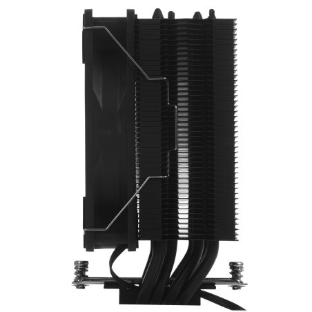 Устройство охлаждения(кулер) Oklick OG-CPC180FRGb-PWM1 черный 120мм алюминий+медь 1500rpm 20db 4-pin 180W 150мм