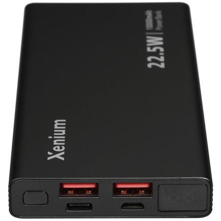 Портативный аккумулятор Xenium CTP2210 10000mAh 22.5W 5A серый (CTP2210BK/00)