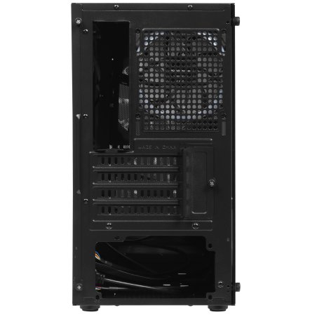 Компьютерный корпус Powercase Mistral Micro A3B ARGb, Tempered Glass, 2x 140мм ARGb PWM+1x 120мм ARGb PWM, черный, mATX (CMMAB-A3-V2)