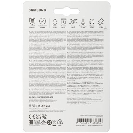 Флеш карта microSDXC 512Gb Samsung MB-MC512SA/EU EVO Plus + adapter