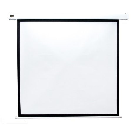 Экран 127x127см Wallscreen 1:1 настенно-потолочный рулонный белый71'