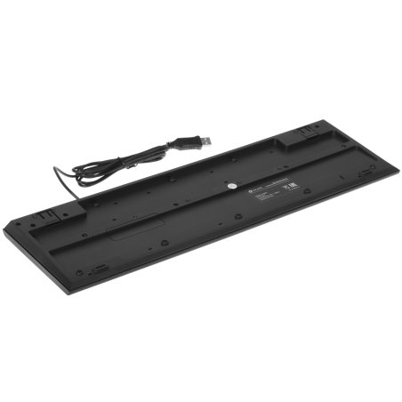 Комплект клавиатура + мышь Oklick 620M клав:черный мышь:черный USB