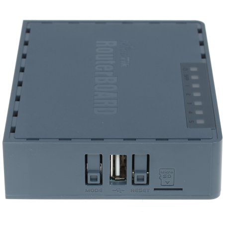 PoE-маршрутизатор MikroTikRB760iGS2 ядра (880 МГц), 5х 1G RJ45, SFP, USB, MicroSD, раздача PoE (HEX S)