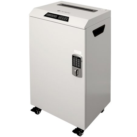 Уничтожитель документов ГЕЛЕОС УО38-7, DIN P-7 (7 ур-нь секр.), фрагмент 1х2 мм, 4-6 лист (70г/м2), 38 литров