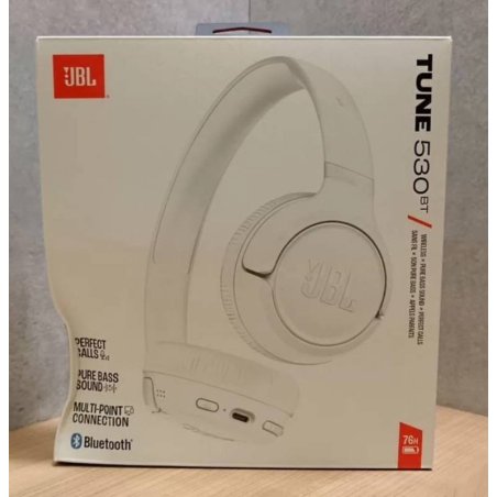 Наушники накладные JBL Tune 530BT белый беспроводные bluetooth оголовье (JBLT530BTWHT)