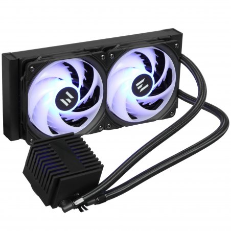Система жидкостного охлаждения для процессора Zalman ALPHA2 A24 черная 120мм алюминий+медь 2000rpm 29.7db 4-pin 320W