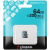 Флеш карта microSDXC 64Gb Kingston SDCG4/64GbSP Canvas Go! Plus V30 A2 w/o adapter