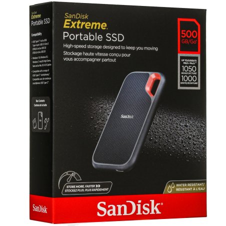Внешний SSD USB3.1 500GB SANDISK SDSSDE61-500G-G25
