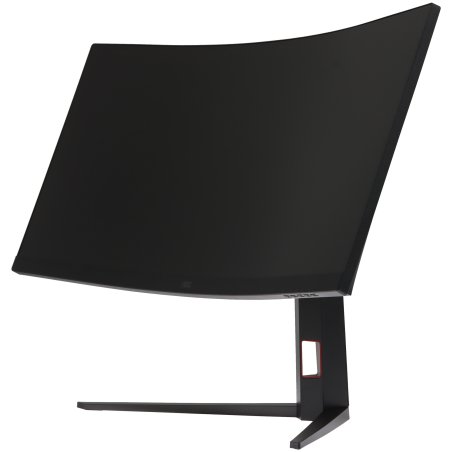 Монитор 34" AOC CU34G4 VA 3440x1440, 180 Гц, 0.5 мс, 21:9, 300 кд/м², HDMI 2.0, DP 1.4, 3.5 Jack, HDR10, FreeSync Premium, Adaptive-Sync, изогнутый экран (1500R), черный/красный