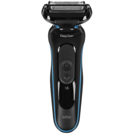 Электробритва Braun S5 52-B1600S синий с чехлом и насадками для стайлинга тела и бороды тип 5762