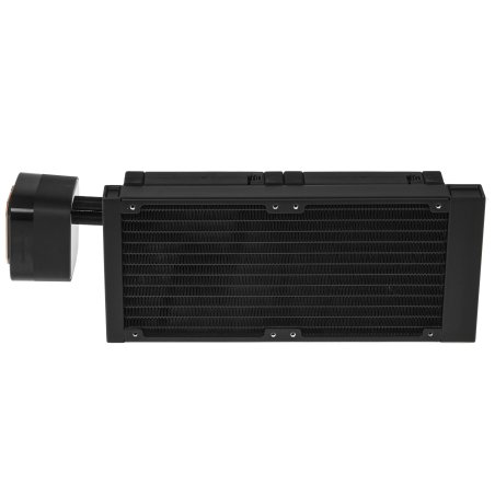 Система жидкостного охлаждения DEEPCOOL LD240 черный, 120 мм, алюминий/медь, 2400 об/мин, 38.71 дБ, 4 pin, 280 Вт