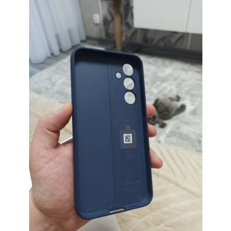 Накладка  Samsung Standing Grip Case для Samsung Galaxy A55 синий
