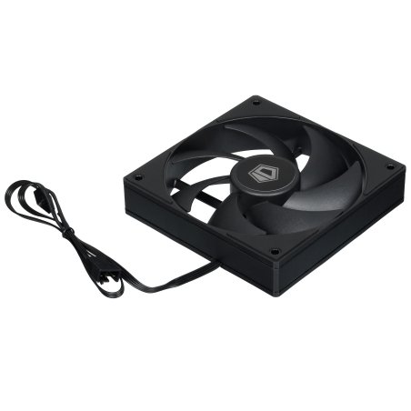 Вентилятор для корпуса ID-Cooling AF-125-K черный, 120 мм, 2000 об/мин, 29.85 дБ, 4 pin