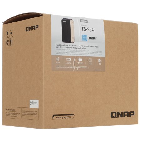 Сетевой RAID-накопитель TS-264-8G