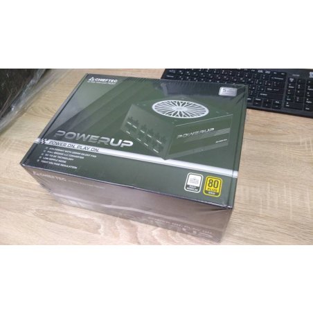 Блок питания Chieftec CHIEFTRONIC PowerUp GPX-550FC (ATX 2.3, 550W, 80 PLUS GOLD, Active PFC, 120мм fan, Full Cable Management, LLC design) Retail