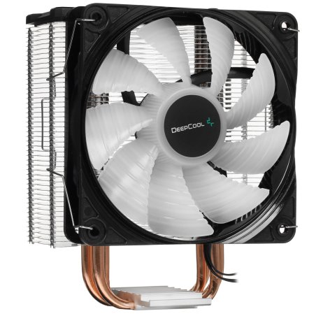 Корпус ATX Deepcool CC560 V2 черный, без БП, боковая панель из закаленного стекла, USB 3.0, USB 2.0, audio