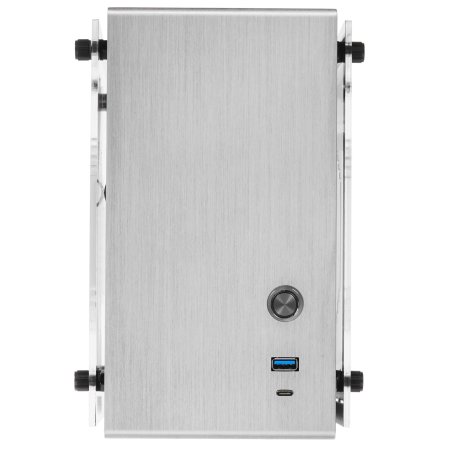 Компьютерный корпус ZALMAN MINITOWER MITX W/O PSU M2 MINI серебристый