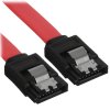 Кабель интерфейсный SATAIII Cablexpert CC-SATAM-DATA-0.8M, 80 см, 7pin/7pin, защелка, пакет