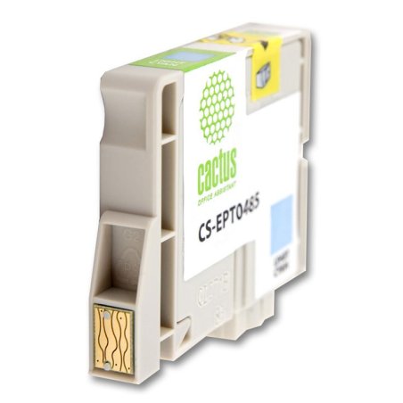 Картридж струйный Cactus CS-EPT0487 многоцветный (88 мл) для Epson Stylus Photo R200/R220/R300/R320/R340/RX500/RX600/RX620/RX640