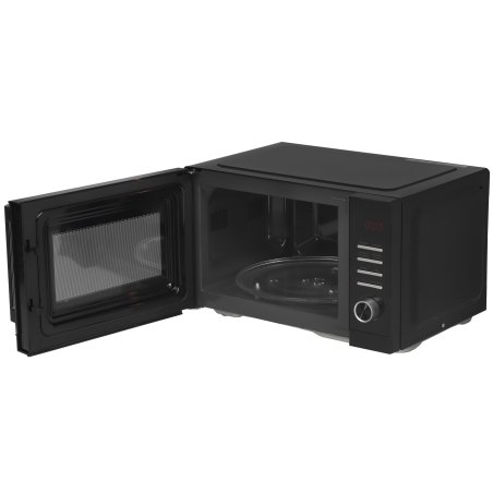 Микроволновая печь Hyundai HYM-D3012 черный 25л 800Вт кнопки, поворотный механизм