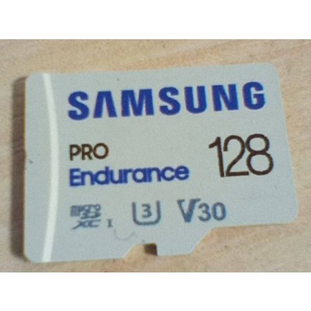 Флеш карта microSDXC 128Gb Samsung PRO Endurance (для видеорегистратора) Class 10, UHS-I, W 30 МБ/с, R 100 МБ/с, MB-MJ128KA/APC адаптер на SD