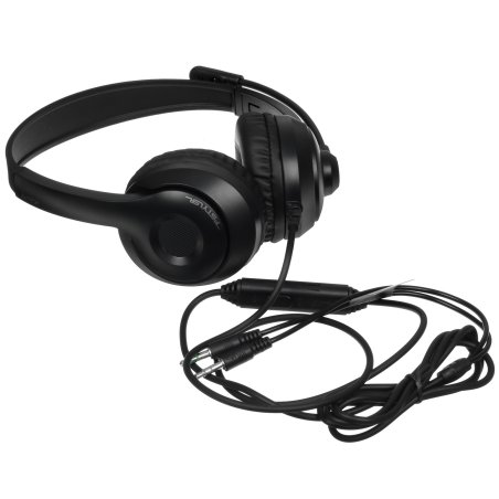 Наушники с микрофоном A4Tech Fstyler FH100 черный 2м