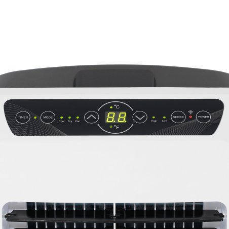 Кондиционер мобильный Ballu Aura BPAC-07 CP/N1_24Y 7000 BTU, 18 м², 47 дБ, охлаждение, осушение, белый