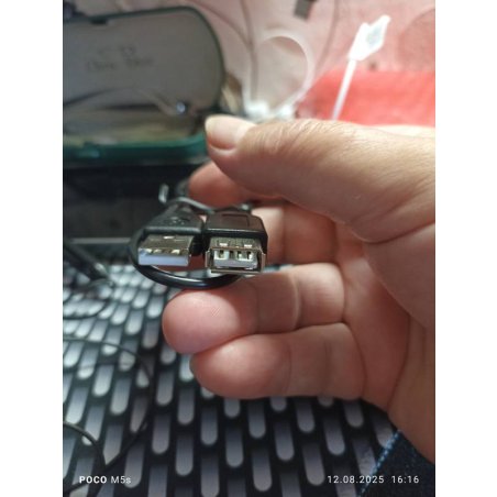 Кабель удлинительГарнизонUSB 2.0, AM/AF, 0.5м, пакет (GCC-USB2-AMAF-0.5M)