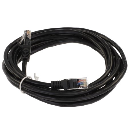 Патч-корд медный UTP Cablexpert PP10-3M/BK кат.5e, 3м, литой, многожильный, черный