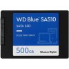 Накопитель SSD WD Blue SA510 WDS500G3B0A, 500GB, SATA III, 2.5", R/W 560/510