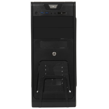 Компьютерный корпус Miditower ExeGate CP-603UB Black, ATX, (CP450W, 80мм), 2*USB+2*USB 3.0, Audio, замок блокировки кнопки питания