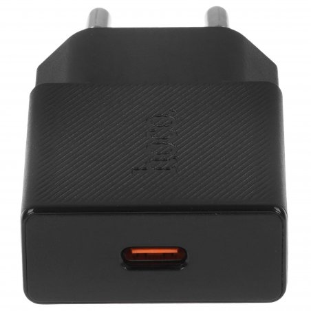 Сетевое зарядное устройство + Кабель Type-C HOCO HC-16293 C12Q/1m/QC 3.0/1 USB/Выход: 5V_9V_12V, 18W, черный