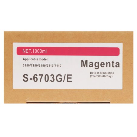 Картридж струйный NVPrint для Riso ComColor 7150/9150/3150 (NV-S-6703E, совместимый), Magenta (1000 мл)