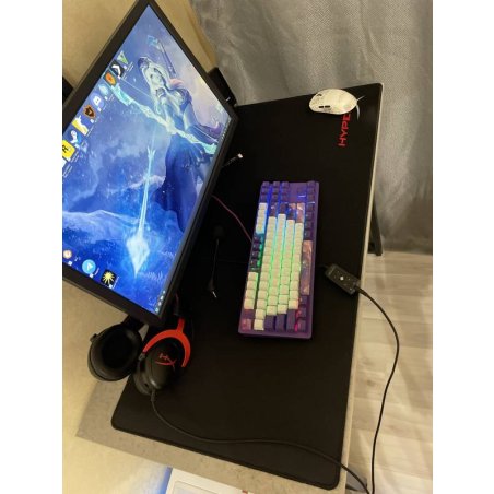 Коврик для мыши HyperX Pulsefire Средний черный/рисунок 360x4x300мм (4Z7X3AA)