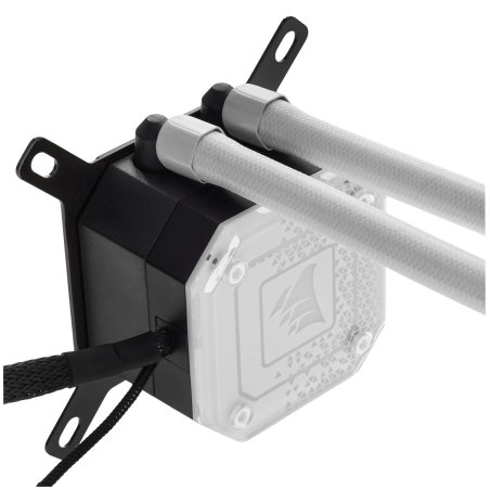 Система жидкостного охлаждения Water Cooling System Corsair iCUE H150i ELITE CAPELLIX XT (360мм, белый, RGb/ Fans: 3x120мм, 65.57CFM, 37dBA, 2100RPM/Rad thickness 27мм/ S: 1851, 1700, 1200, 115X, AM5, AM4)