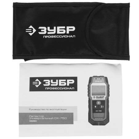 Металлоискатель Зубр 45260дисплей автокалибровка металл100мм проводка50мм дерево20мм